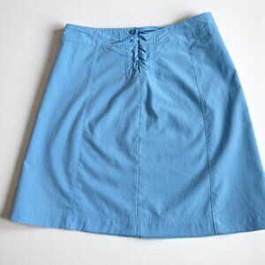 Water Girl by Patagonia Women's Light Blue Lace Swim Skirt Size 4